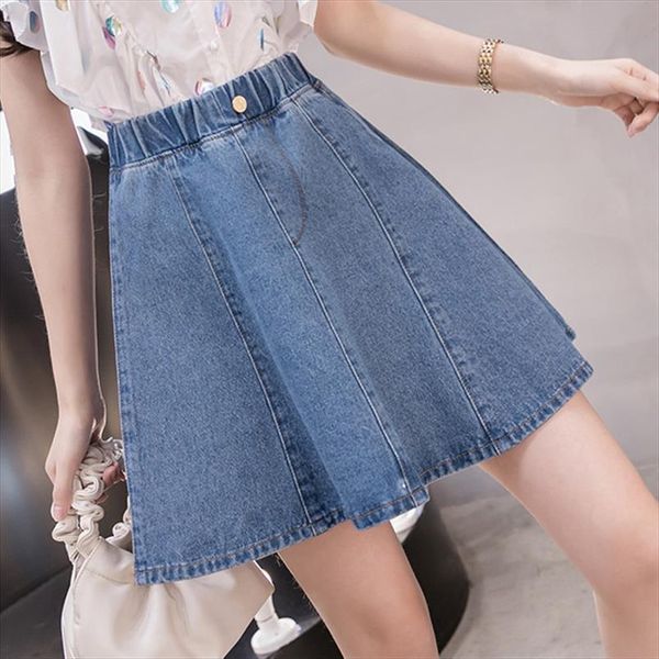 spring jean girls women skirts plus size mini denim short loose fashion high waist office lady, Black
spring jean girls women skirts plus size mini denim short loose fashion high waist office lady, Black