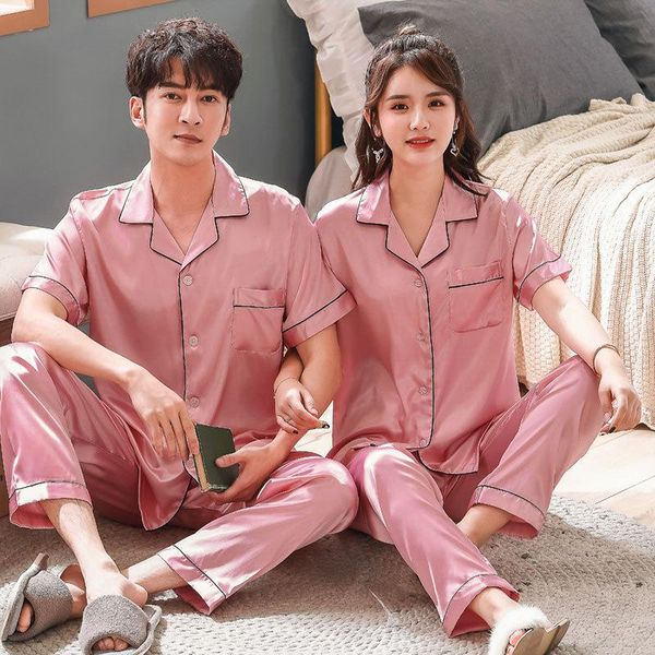 men's sleepwear couple pajamas sets autumn men and women silk satin pijamas lover home night suit sleep lounge big size -xxxl, Black;brown
men's sleepwear couple pajamas sets autumn men and women silk satin pijamas lover home night suit sleep lounge big size -xxxl, Black;brown