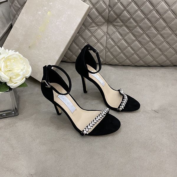 women luxury designer high heels sandals wedding shoes black lace up crystal genuine leather thin heel 8cm-10cm
women luxury designer high heels sandals wedding shoes black lace up crystal genuine leather thin heel 8cm-10cm