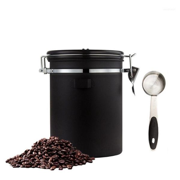 1.8l stainless steel coffee container canister airtight jar with measuring spoon for roasted beans nuts1
1.8l stainless steel coffee container canister airtight jar with measuring spoon for roasted beans nuts1