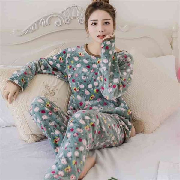 winter warm casual nightdress sleepwear pijama mujer flannel full-sleeve pajamas set ladies homewear pyjamas women clothes, Black;red
winter warm casual nightdress sleepwear pijama mujer flannel full-sleeve pajamas set ladies homewear pyjamas women clothes, Black;red