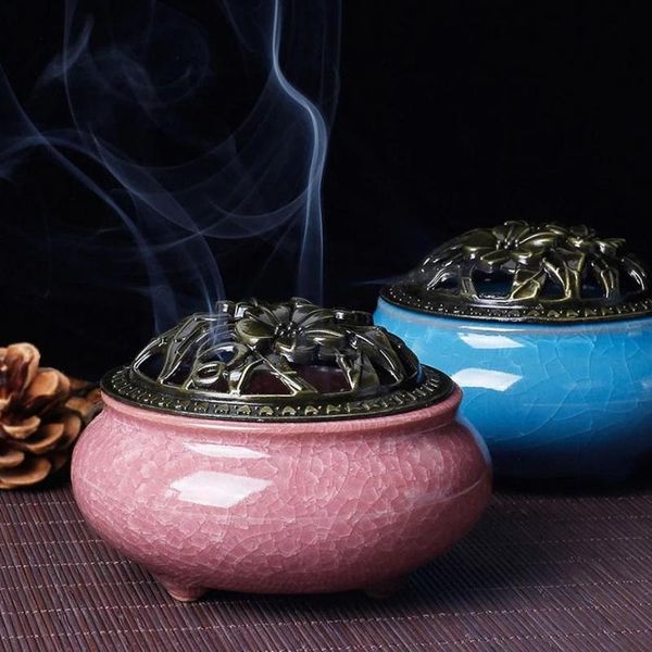 ceramic incense burners portable porcelain censer buddhism holder home tea house yoga studio fragrance lamps
ceramic incense burners portable porcelain censer buddhism holder home tea house yoga studio fragrance lamps
