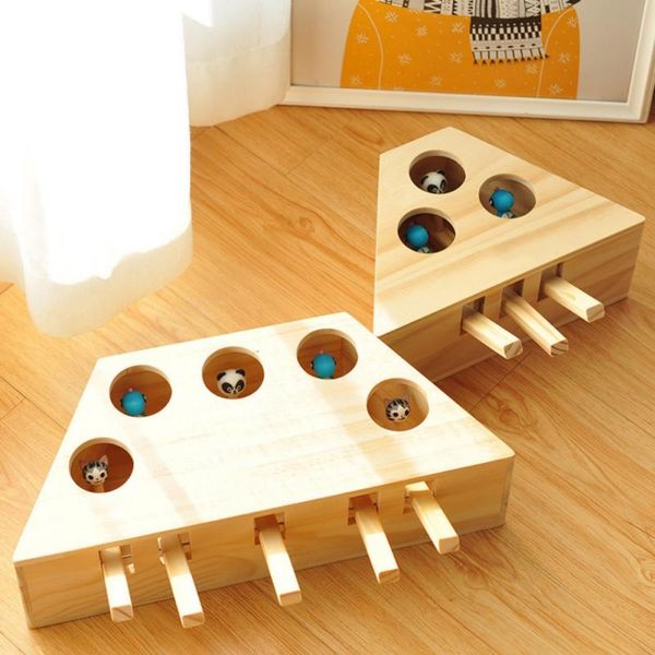 cat toys pet interactive toy hunt mouse wooden solid whack a mole game funny kitten puzzle interesting tease product
cat toys pet interactive toy hunt mouse wooden solid whack a mole game funny kitten puzzle interesting tease product