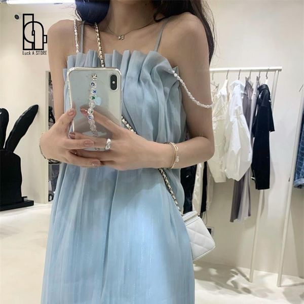 casual dresses suspender dress women's summer 2021 midi cute mesh pearl long camisole, Black;gray
casual dresses suspender dress women's summer 2021 midi cute mesh pearl long camisole, Black;gray