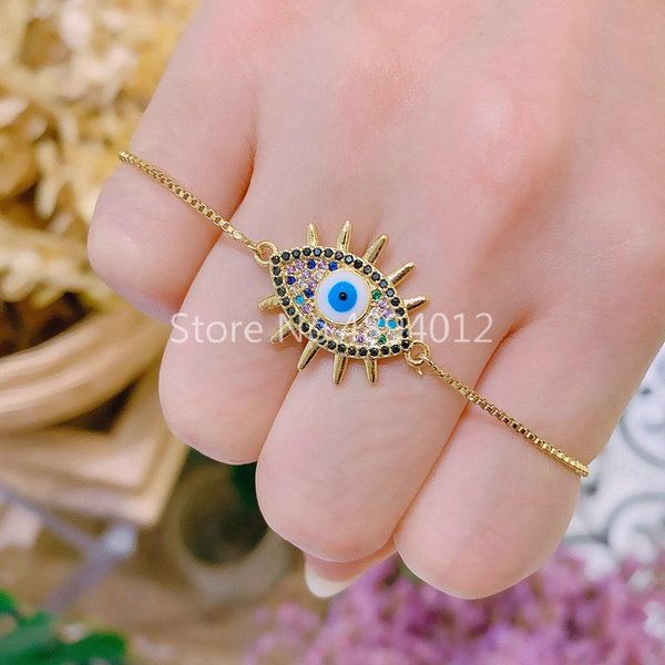 10pcs,women bracelet, fashion jewelry, ajustable, 2021 arrival cz setting,eyes shape, gold colors,can wholesale link, chain, Black
10pcs,women bracelet, fashion jewelry, ajustable, 2021 arrival cz setting,eyes shape, gold colors,can wholesale link, chain, Black