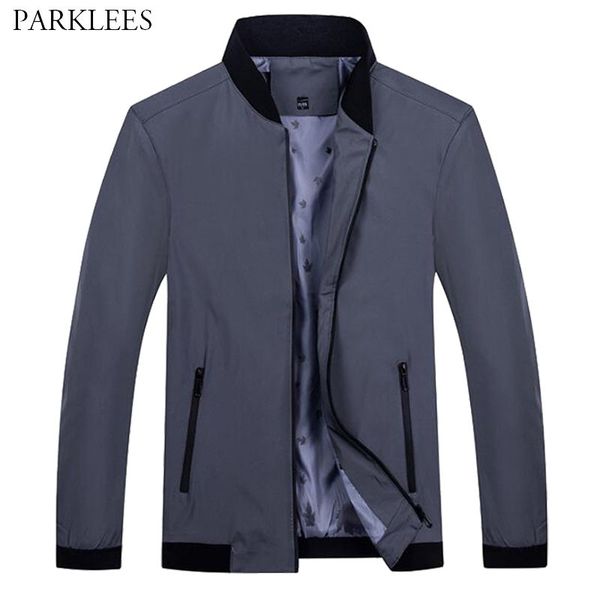 business men jacket coats glossy zipper jacket for men spring autumn casual men outwear solid classic slim fit mens coats 210524, Black;brown
business men jacket coats glossy zipper jacket for men spring autumn casual men outwear solid classic slim fit mens coats 210524, Black;brown