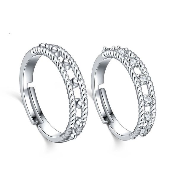 fashion opening lovers women's zircon diamond six claw crown wedding ring hand jewelry, Silver
fashion opening lovers women's zircon diamond six claw crown wedding ring hand jewelry, Silver
