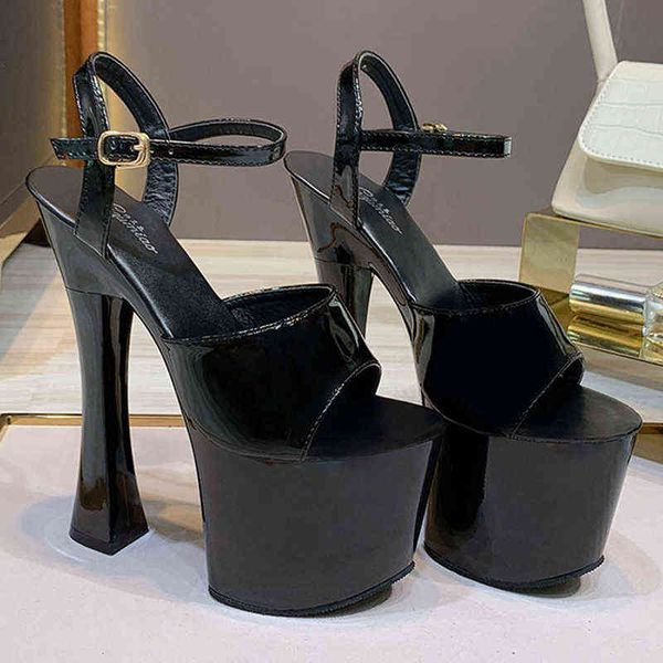 sandals black open toe platform high heels women lazy shoes high heels women's shoes wedding shoes high heels super high-end 220309
sandals black open toe platform high heels women lazy shoes high heels women's shoes wedding shoes high heels super high-end 220309