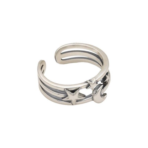 cluster rings 925 sterling silver moon star thai open for women and men couples vintage simple party jewelry gifts 2021, Golden;silver
cluster rings 925 sterling silver moon star thai open for women and men couples vintage simple party jewelry gifts 2021, Golden;silver