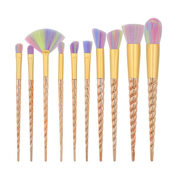 makeup brushes 10pcs gold handle set foundation blending power eyeshadow cosmetic make up tool pincel de maquiagem
makeup brushes 10pcs gold handle set foundation blending power eyeshadow cosmetic make up tool pincel de maquiagem