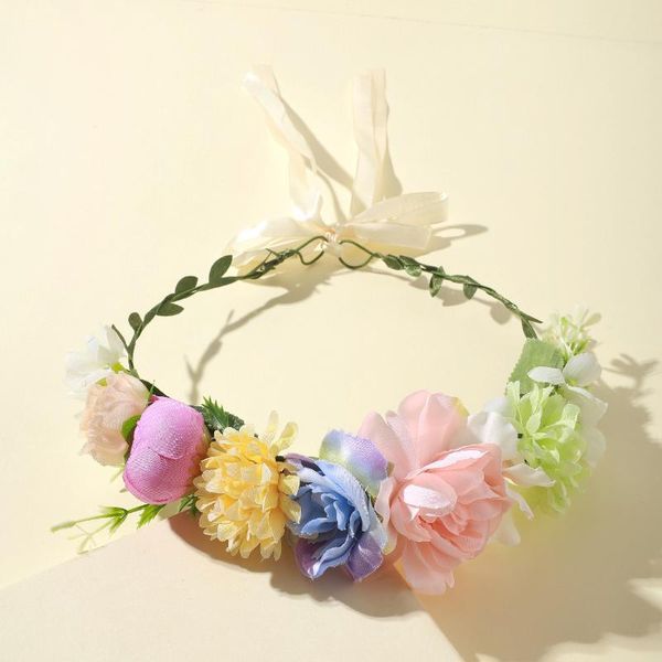 hair accessories fashion women wedding multicolor flower crown wreath bohemia handmade floral garlands headband bride headdress
hair accessories fashion women wedding multicolor flower crown wreath bohemia handmade floral garlands headband bride headdress