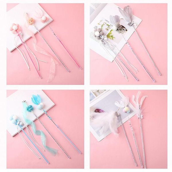 cat toys 3pcs play wand funny interactive training kitten teaser toy teasing stick scratch
cat toys 3pcs play wand funny interactive training kitten teaser toy teasing stick scratch