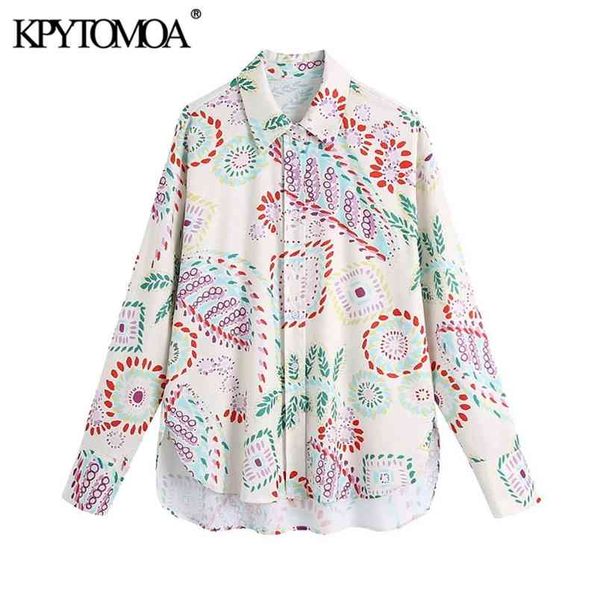 women fashion printed loose linen asymmetry blouses long sleeve button-up female shirts blusas chic 210420, White
women fashion printed loose linen asymmetry blouses long sleeve button-up female shirts blusas chic 210420, White