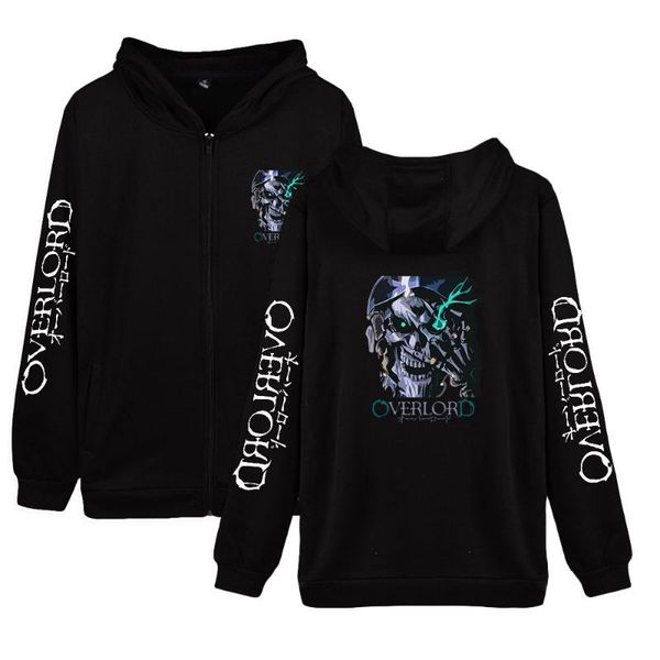 men's hoodies & sweatshirts 2021 anime overlord 2d print zipper sweatshirt women/men fashion zippers, Black
men's hoodies & sweatshirts 2021 anime overlord 2d print zipper sweatshirt women/men fashion zippers, Black