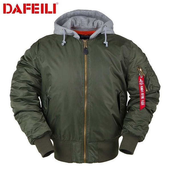 high street oversize loose hooded ma1 air force pilot autumn winter jacket fashion men and women, Black;brown
high street oversize loose hooded ma1 air force pilot autumn winter jacket fashion men and women, Black;brown