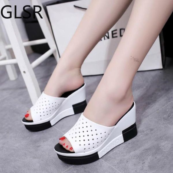 summer slippers women platform sandals shoes woman slides beach slip-on round toe white flip flops w003, Black
summer slippers women platform sandals shoes woman slides beach slip-on round toe white flip flops w003, Black