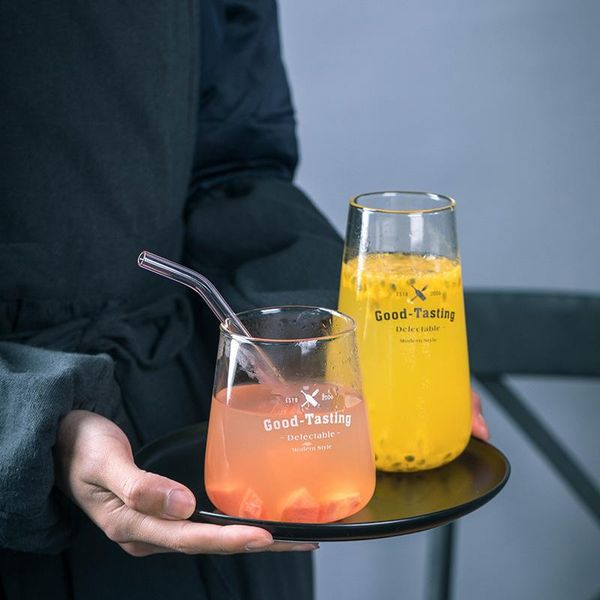 wine glasses 500ml nordic minimalist glass cup transparent drinking utensil with straws milk beer cola juice cold drink
wine glasses 500ml nordic minimalist glass cup transparent drinking utensil with straws milk beer cola juice cold drink