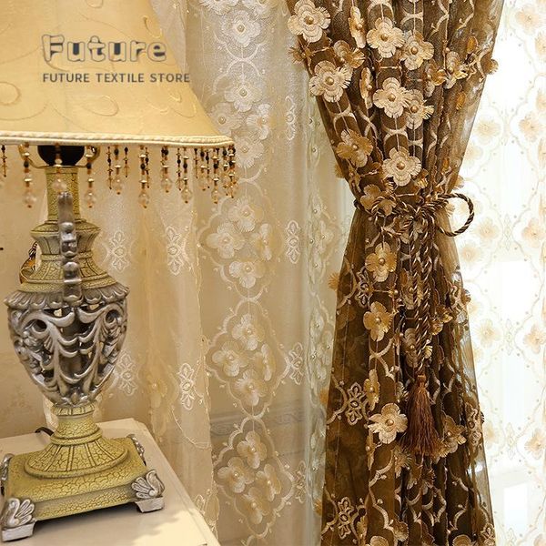 curtain & drapes the version european balcony full of pearl embossed embroidered curtains for living dining room bedroom
curtain & drapes the version european balcony full of pearl embossed embroidered curtains for living dining room bedroom