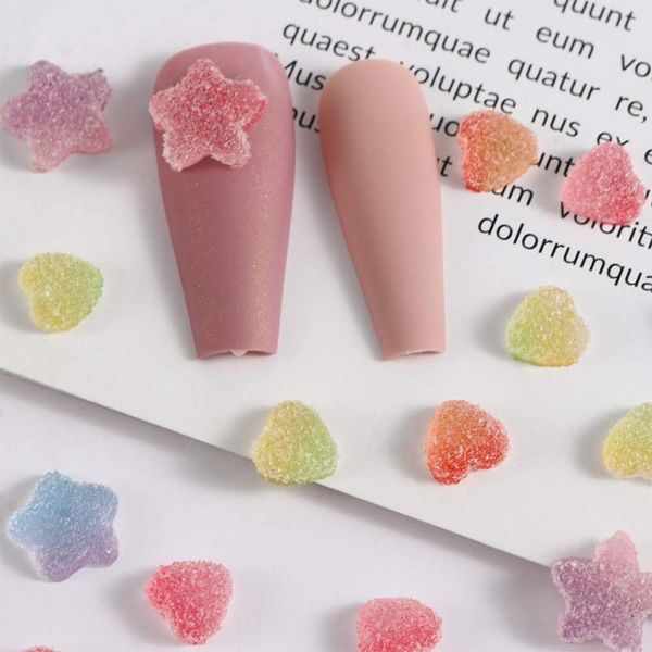 box gradient candy color heart star nail art decorations sweet soft fudge designs 3d diy manicure accessories, Silver;gold
box gradient candy color heart star nail art decorations sweet soft fudge designs 3d diy manicure accessories, Silver;gold