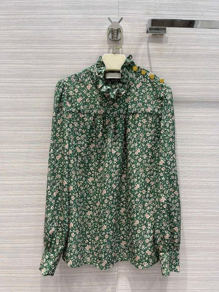 women's blouses & shirts fashion flower green blouse for women autumn 2021 edge collar loose 100% silk, White
women's blouses & shirts fashion flower green blouse for women autumn 2021 edge collar loose 100% silk, White
