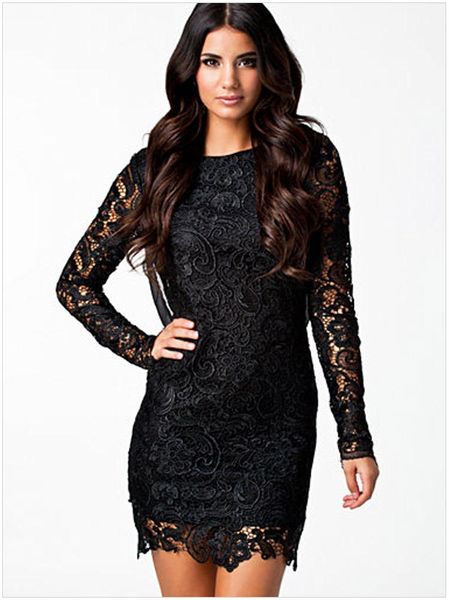 casual dresses black lace banquet woman backless voile hollow out o-neck long sleeve mini pencil female, Black;gray
casual dresses black lace banquet woman backless voile hollow out o-neck long sleeve mini pencil female, Black;gray