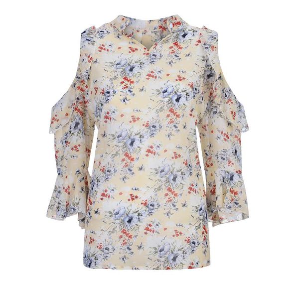 women's blouses & shirts womens fashion off the shoulder floral print shirt summer v-neck flare long sleeve blouse temperament for lady, White
women's blouses & shirts womens fashion off the shoulder floral print shirt summer v-neck flare long sleeve blouse temperament for lady, White