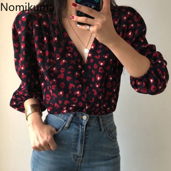 nomikuma love heart printed vintage cotton blouse single breasted v neck shirts women casual korean retro blusas 3c094 210514, White
nomikuma love heart printed vintage cotton blouse single breasted v neck shirts women casual korean retro blusas 3c094 210514, White
