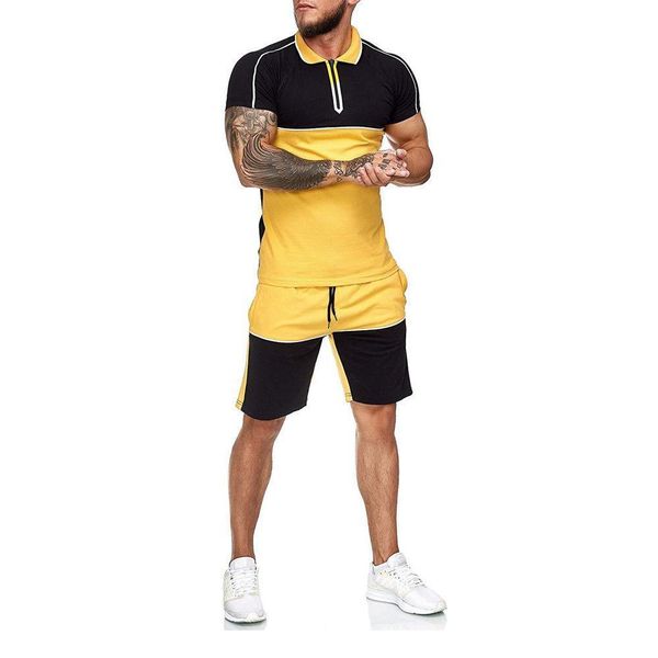 summer men tracksuit set sportswear fashion 2021 mens clothing patchwork t shirts shorts casual male track suit plus size 3xl, Gray
summer men tracksuit set sportswear fashion 2021 mens clothing patchwork t shirts shorts casual male track suit plus size 3xl, Gray