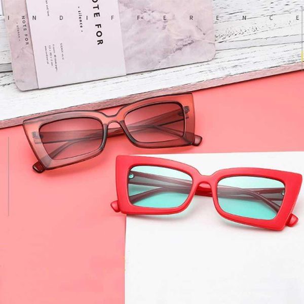 sunglasses sun glasses for men 2021 trend fashion women square cat ey male uv400 brown fashionable decorative red, White;black
sunglasses sun glasses for men 2021 trend fashion women square cat ey male uv400 brown fashionable decorative red, White;black