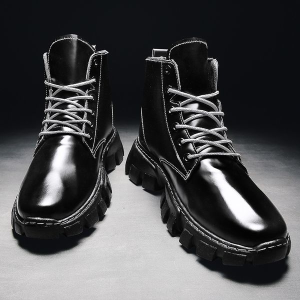 men ankle boots outdoor leather black autumn spring non-slip walk male casual flats shoes sneakers fashion comfortable
men ankle boots outdoor leather black autumn spring non-slip walk male casual flats shoes sneakers fashion comfortable