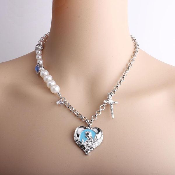 pendant necklaces mogaku cross pendants necklace for women fashion big heart pearls female trendy goth cuban miami jewelry punk rock, Silver
pendant necklaces mogaku cross pendants necklace for women fashion big heart pearls female trendy goth cuban miami jewelry punk rock, Silver