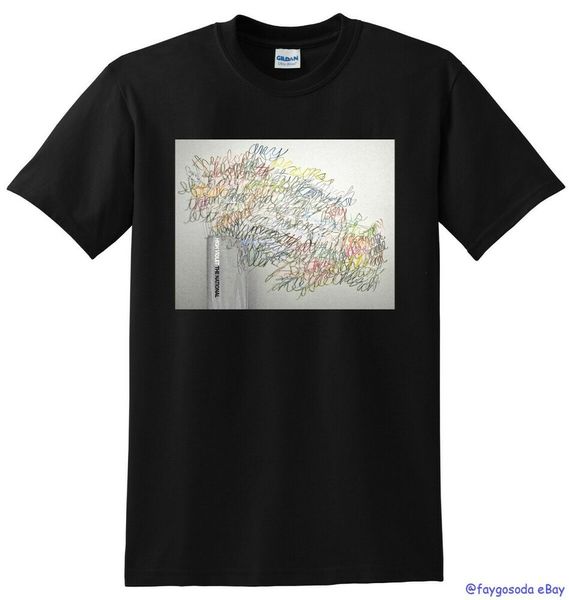 the national t shirt high violet vinyl cd cover small medium large or xl, White;black
the national t shirt high violet vinyl cd cover small medium large or xl, White;black