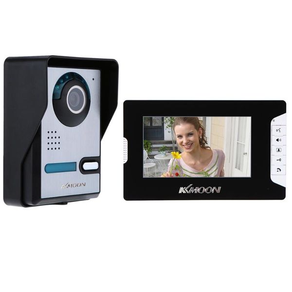 kkmoon 7" tft color lcd display video door phone intercom doorbell system kit ir night vision rainproof security camera for home phones
kkmoon 7" tft color lcd display video door phone intercom doorbell system kit ir night vision rainproof security camera for home phones