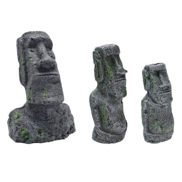 decorations 3pcs aquarium moai statues resin decor terrarium figurines po props
decorations 3pcs aquarium moai statues resin decor terrarium figurines po props