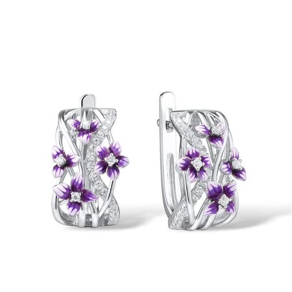stud style cubic zirconia jewelry real 925 sterling silver earrings for women temperament purple enamel earring ladies, Golden;silver
stud style cubic zirconia jewelry real 925 sterling silver earrings for women temperament purple enamel earring ladies, Golden;silver