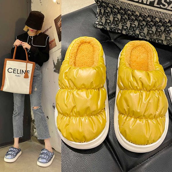 2021 plush earm home flat slippers lightweight soft comfortable winter women's cotton shoes indoor platform waterproof h0827, Black
2021 plush earm home flat slippers lightweight soft comfortable winter women's cotton shoes indoor platform waterproof h0827, Black