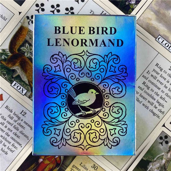 new blue bird lenormand english tarot deck oracles card divination board game for with pdf guidance
new blue bird lenormand english tarot deck oracles card divination board game for with pdf guidance