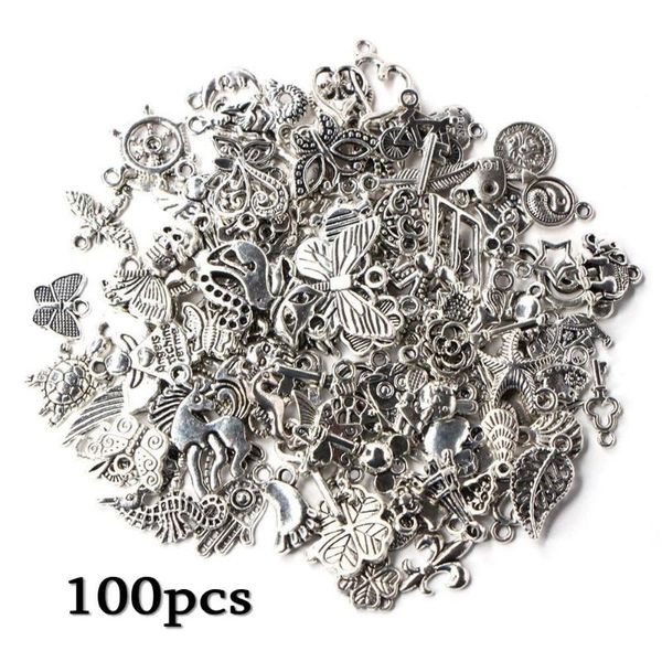 charms 100pcs tibetan silver mixed pendant beads jewelry bracelets earrings necklace making diy craft art, Bronze;silver
charms 100pcs tibetan silver mixed pendant beads jewelry bracelets earrings necklace making diy craft art, Bronze;silver