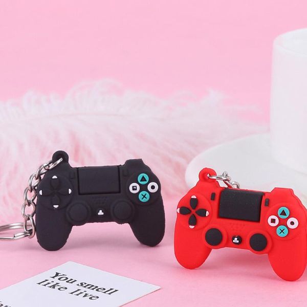 fashion men's simple video game handle keychain couple joystick machine gift keychains, Silver
fashion men's simple video game handle keychain couple joystick machine gift keychains, Silver