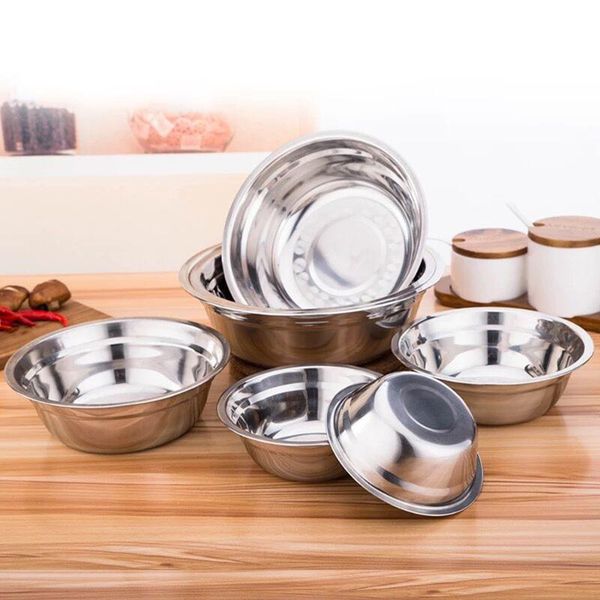 useful stainless steel bowl diy cake bread salad mixer dinner round soup rice plate kitchen cooking tools 6 size 14-24cm bowls
useful stainless steel bowl diy cake bread salad mixer dinner round soup rice plate kitchen cooking tools 6 size 14-24cm bowls