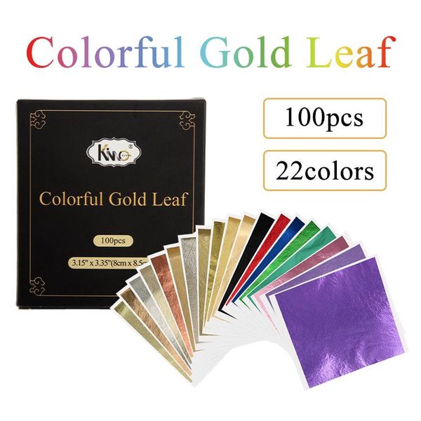other arts and crafts 100pcs 8x8.5cm imitation gold leaf gliding sheets colorful foil paper gilding for statue nail decorations
other arts and crafts 100pcs 8x8.5cm imitation gold leaf gliding sheets colorful foil paper gilding for statue nail decorations