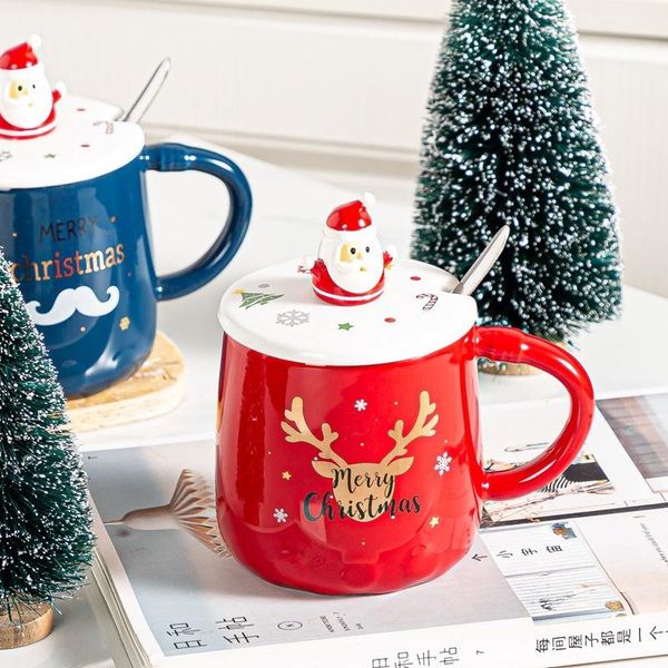 mugs 1 piece of gift mug 2021 arrival merry christmas santa claus ranges with cover & spoon coffee water
mugs 1 piece of gift mug 2021 arrival merry christmas santa claus ranges with cover & spoon coffee water