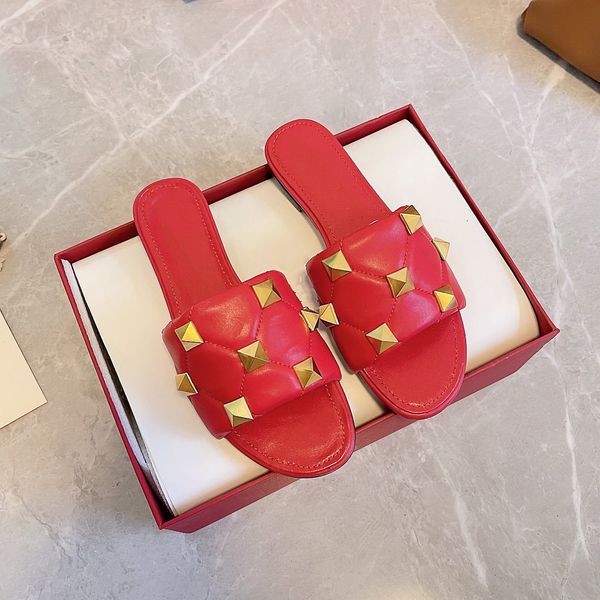 sandals women slipper summer real leather sandal with rivets 5 colors beach slide fashion scuffs slippers indoor shoe size eur 35-42 with bo, Black
sandals women slipper summer real leather sandal with rivets 5 colors beach slide fashion scuffs slippers indoor shoe size eur 35-42 with bo, Black