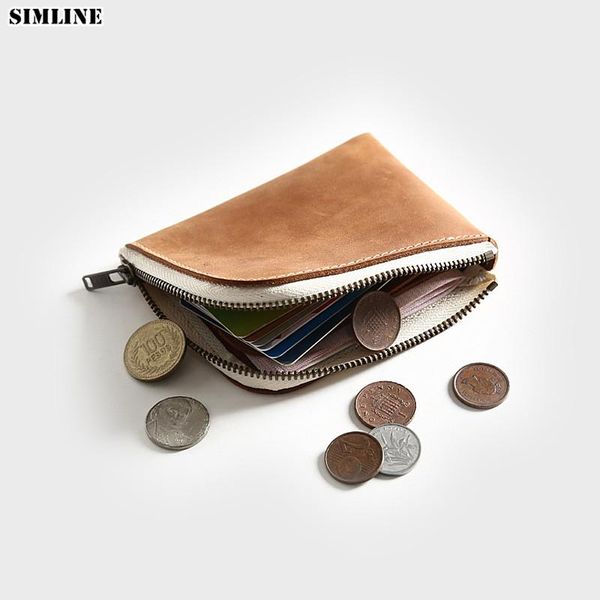 wallets 2021 genuine leather wallet men women handmade vintage short zipper small purse with coin pocket money bag card holder, Red;black
wallets 2021 genuine leather wallet men women handmade vintage short zipper small purse with coin pocket money bag card holder, Red;black