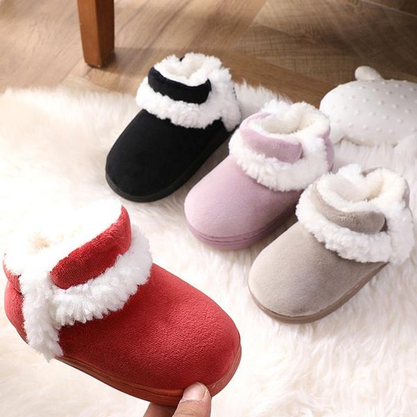boots children' snow boys' winter girls' short plush thickened cotton shoes warm baby girl, Black;grey
boots children' snow boys' winter girls' short plush thickened cotton shoes warm baby girl, Black;grey