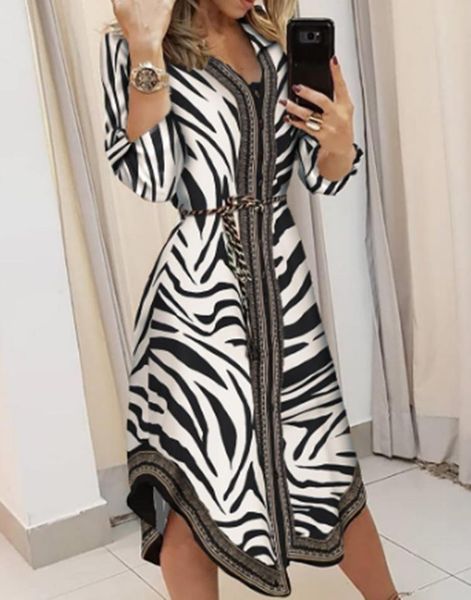 plus size dresses women long dress v neck three quarter sleeve print shirt black white leopard fashion lacing vestidos femme
plus size dresses women long dress v neck three quarter sleeve print shirt black white leopard fashion lacing vestidos femme