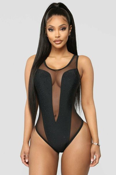 women one piece swimsuit open chest bodysuit swimwear jumpsuit bikini mesh sheer sequined summer bathing suit one-piece suits
women one piece swimsuit open chest bodysuit swimwear jumpsuit bikini mesh sheer sequined summer bathing suit one-piece suits