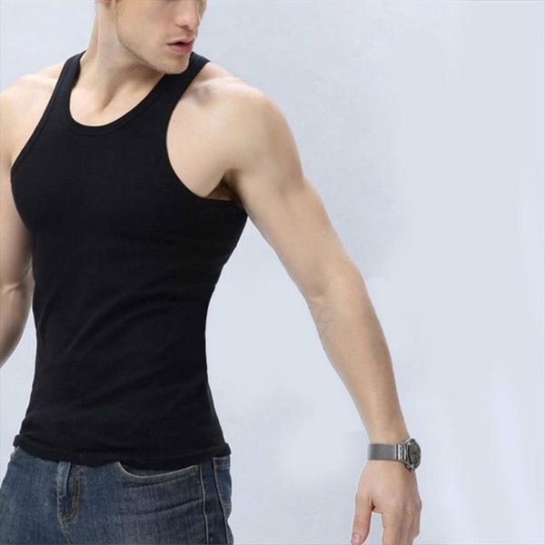 summer men sleeveless tank muscle mens sport bodybuilding shirt singlet tee vest solid color, White;black
summer men sleeveless tank muscle mens sport bodybuilding shirt singlet tee vest solid color, White;black