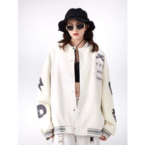 skateboard baseball men's and women's fall 202 new pilot loose wool stitched pu leather et, Black;brown
skateboard baseball men's and women's fall 202 new pilot loose wool stitched pu leather et, Black;brown
