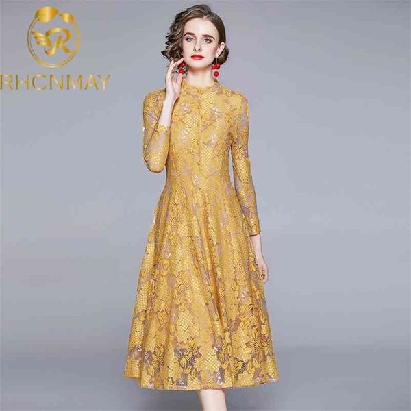 summer temperament women lace slim long dress elegant vintage designer yellow /blue over the midi a-line 210520, Black;gray
summer temperament women lace slim long dress elegant vintage designer yellow /blue over the midi a-line 210520, Black;gray